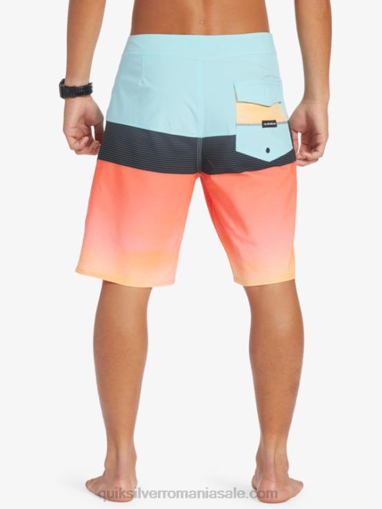 înger albastru surfsilk panel 20 boardshorts XT6B129 bărbați Quiksilver