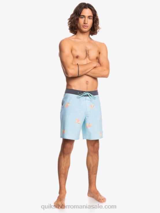 înger albastru surfsilk spălat 18 boardshorts XT6B1760 bărbați Quiksilver