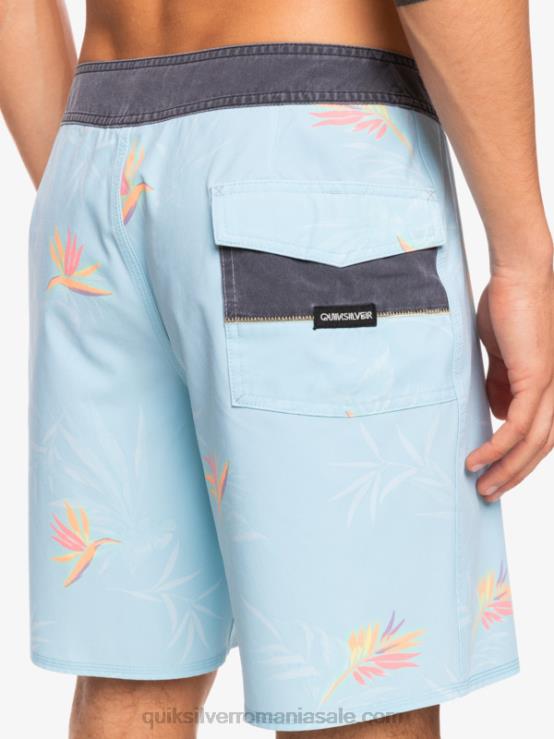 înger albastru surfsilk spălat 18 boardshorts XT6B1760 bărbați Quiksilver