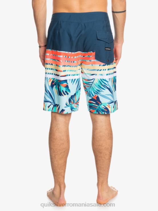 însemne albastre 20 de pantaloni scurți de plajă XT6B1616 bărbați Quiksilver