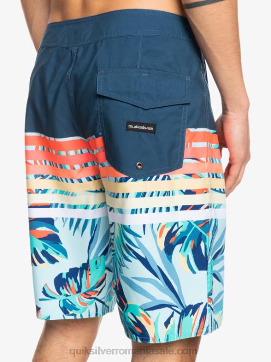 însemne albastre 20 de pantaloni scurți de plajă XT6B1616 bărbați Quiksilver
