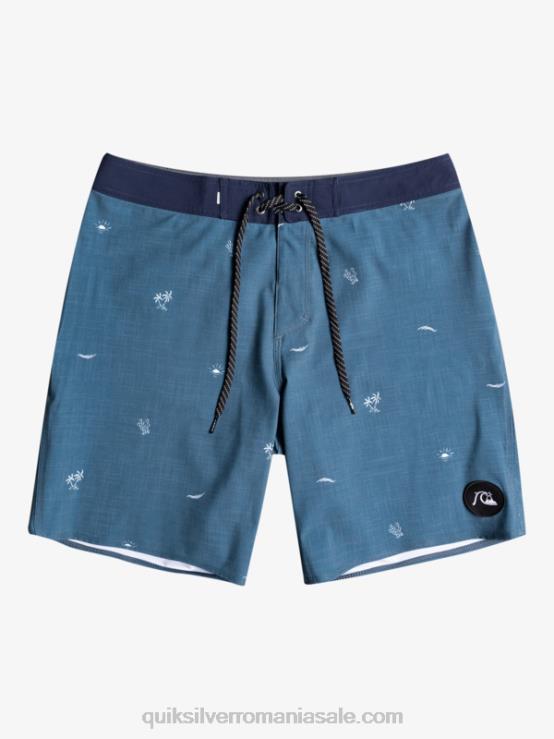 însemne albastre surfsilk a distanțat 19 boardshorts XT6B1811 bărbați Quiksilver