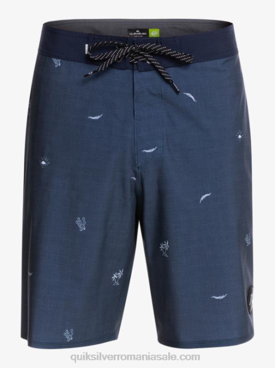însemne albastre surfsilk a distanțat 19 boardshorts XT6B1811 bărbați Quiksilver