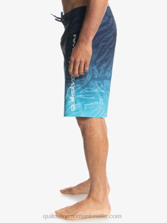 însemne albastre surfsilk hawaii homegrown faded 20 boardshorts XT6B1609 bărbați Quiksilver