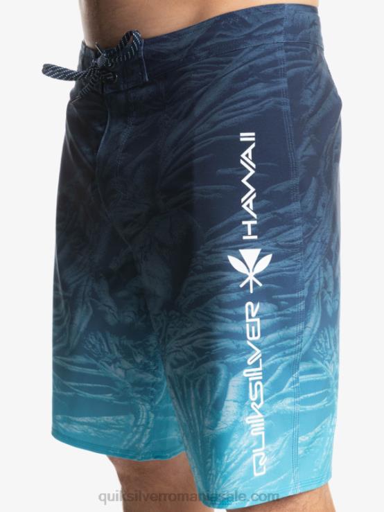 însemne albastre surfsilk hawaii homegrown faded 20 boardshorts XT6B1609 bărbați Quiksilver