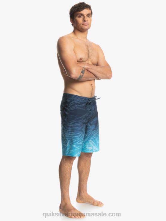 însemne albastre surfsilk hawaii homegrown faded 20 boardshorts XT6B1609 bărbați Quiksilver
