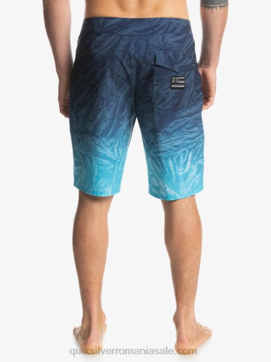 însemne albastre surfsilk hawaii homegrown faded 20 boardshorts XT6B1609 bărbați Quiksilver