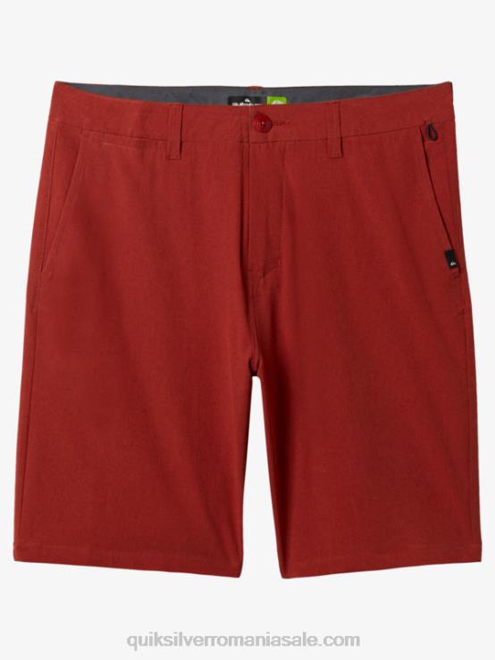ocru roșu union heather 20 amphibian boardshorts XT6B67 bărbați Quiksilver