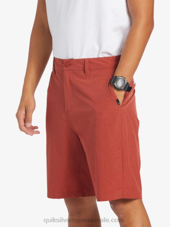 ocru roșu union heather 20 amphibian boardshorts XT6B67 bărbați Quiksilver