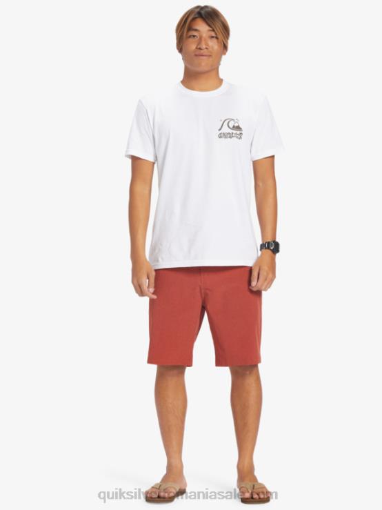 ocru roșu union heather 20 amphibian boardshorts XT6B67 bărbați Quiksilver