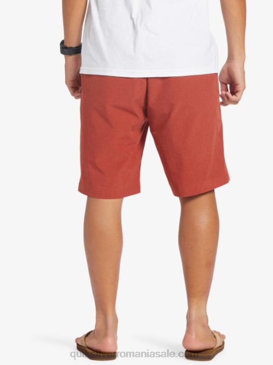 ocru roșu union heather 20 amphibian boardshorts XT6B67 bărbați Quiksilver