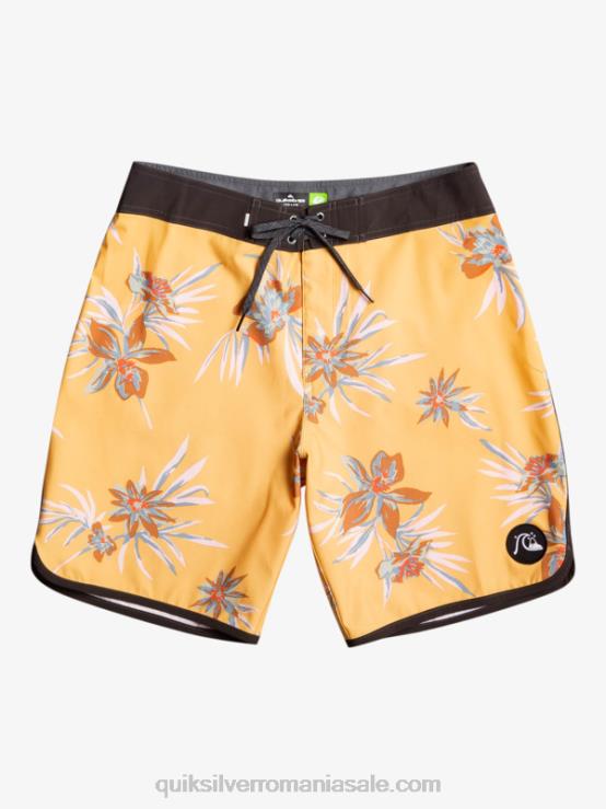 ocru surfsilk scallop 19 boardshorts XT6B1491 bărbați Quiksilver