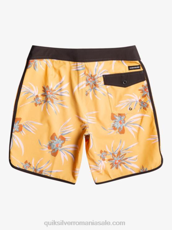 ocru surfsilk scallop 19 boardshorts XT6B1491 bărbați Quiksilver