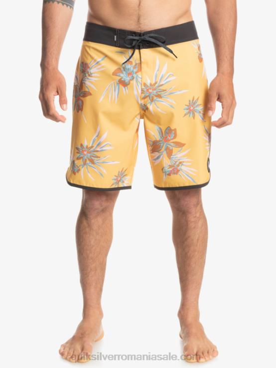 ocru surfsilk scallop 19 boardshorts XT6B1491 bărbați Quiksilver