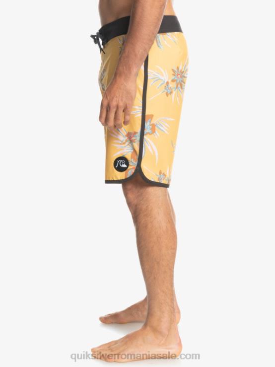 ocru surfsilk scallop 19 boardshorts XT6B1491 bărbați Quiksilver