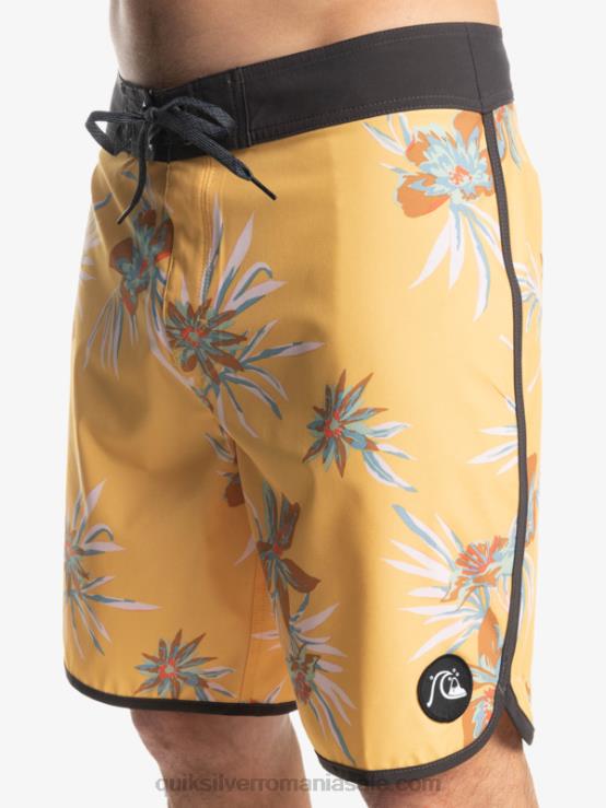 ocru surfsilk scallop 19 boardshorts XT6B1491 bărbați Quiksilver