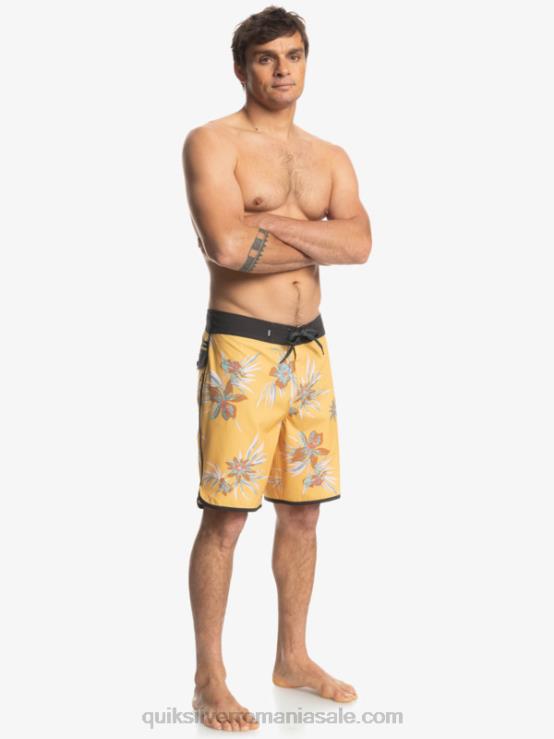 ocru surfsilk scallop 19 boardshorts XT6B1491 bărbați Quiksilver