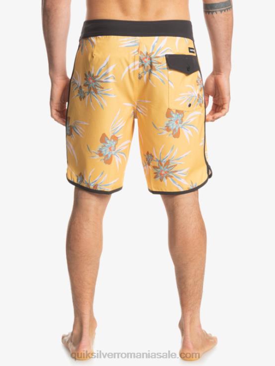 ocru surfsilk scallop 19 boardshorts XT6B1491 bărbați Quiksilver