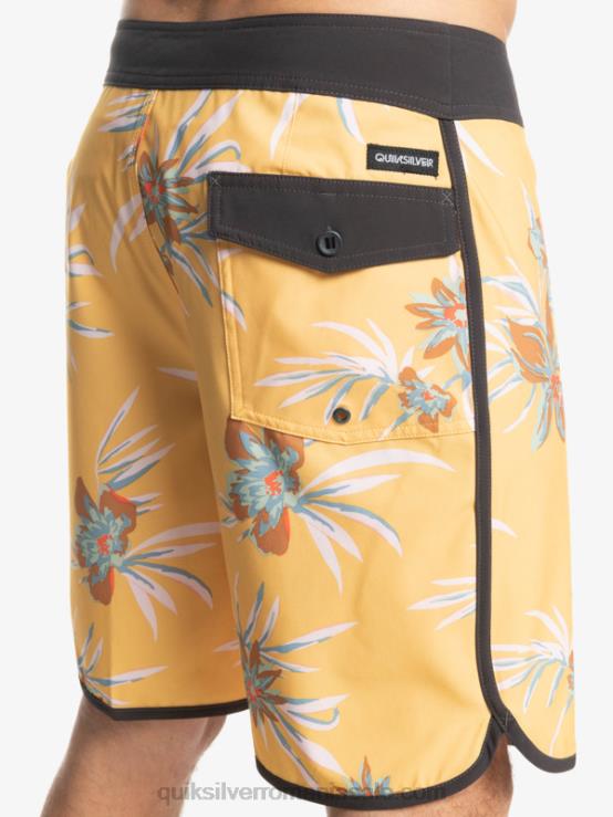 ocru surfsilk scallop 19 boardshorts XT6B1491 bărbați Quiksilver