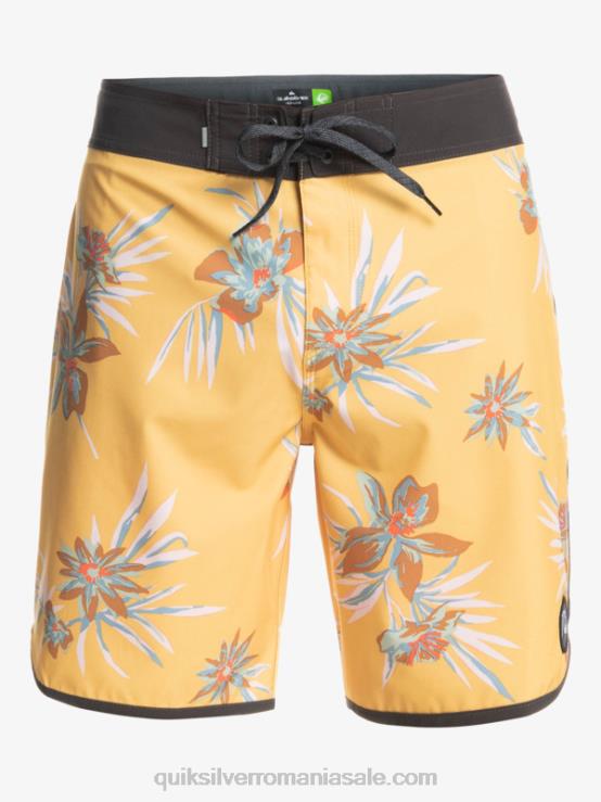 ocru surfsilk scallop 19 boardshorts XT6B1491 bărbați Quiksilver