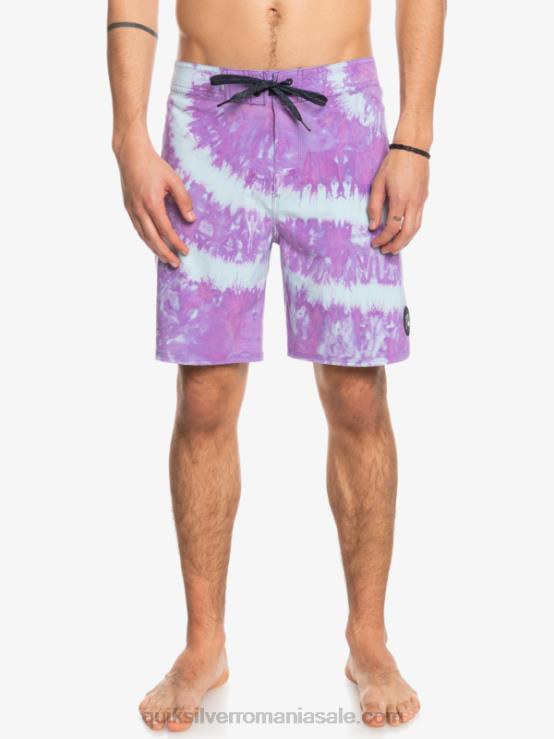 orhidee prăfuită surfsilk piped 18 boardshorts XT6B1750 bărbați Quiksilver