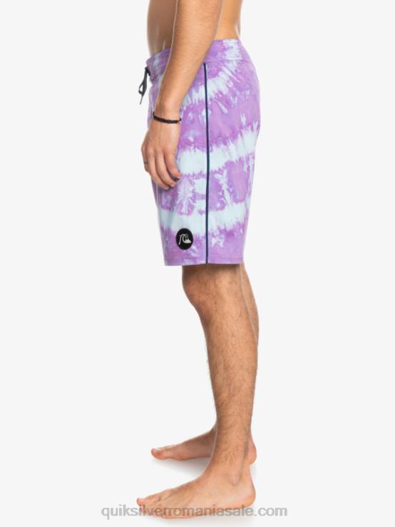 orhidee prăfuită surfsilk piped 18 boardshorts XT6B1750 bărbați Quiksilver
