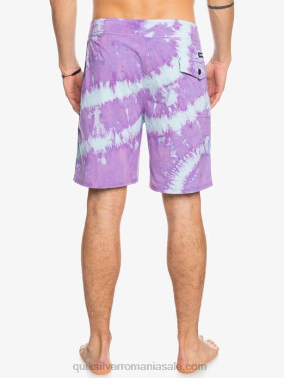 orhidee prăfuită surfsilk piped 18 boardshorts XT6B1750 bărbați Quiksilver
