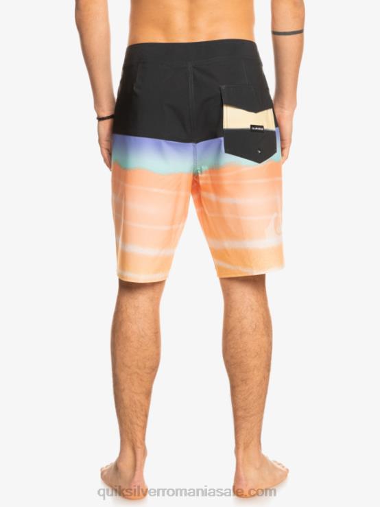 pepene galben surfsilk panel 20 boardshorts XT6B1452 bărbați Quiksilver