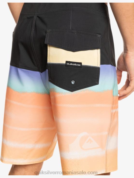 pepene galben surfsilk panel 20 boardshorts XT6B1452 bărbați Quiksilver
