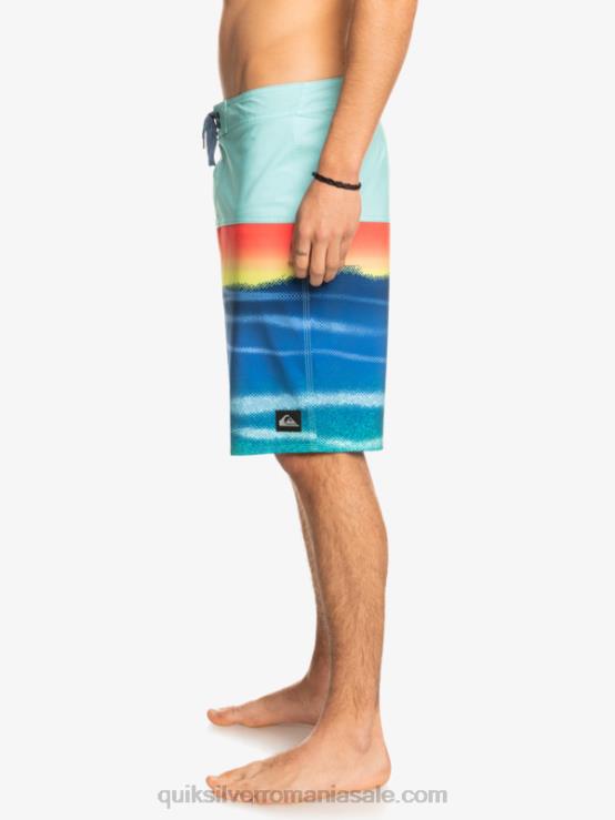 piscina verde surfsilk panel 20 boardshorts XT6B1455 bărbați Quiksilver