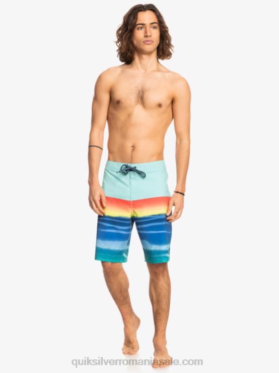 piscina verde surfsilk panel 20 boardshorts XT6B1455 bărbați Quiksilver