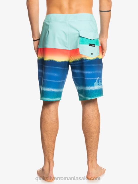 piscina verde surfsilk panel 20 boardshorts XT6B1455 bărbați Quiksilver