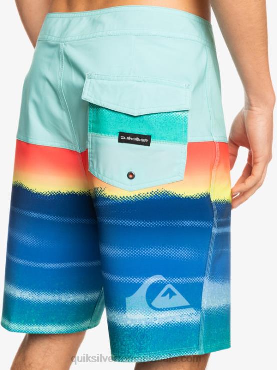piscina verde surfsilk panel 20 boardshorts XT6B1455 bărbați Quiksilver