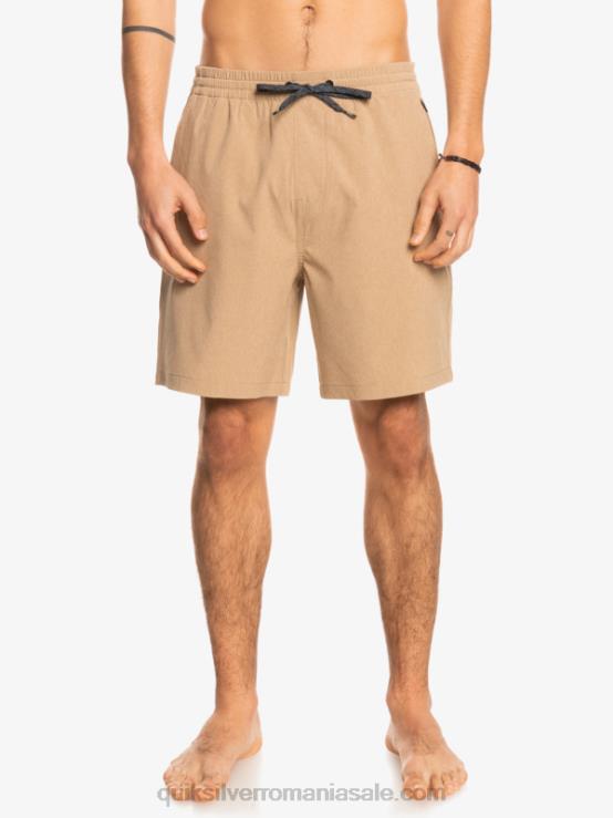 plage pantaloni scurți elastic heather amphibian 18 hibrid XT6B1663 bărbați Quiksilver