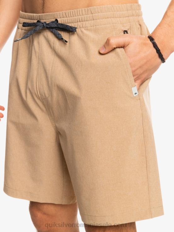 plage pantaloni scurți elastic heather amphibian 18 hibrid XT6B1663 bărbați Quiksilver