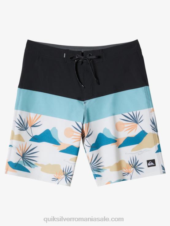 poarta de fier surfsilk panel 20 boardshorts XT6B133 bărbați Quiksilver
