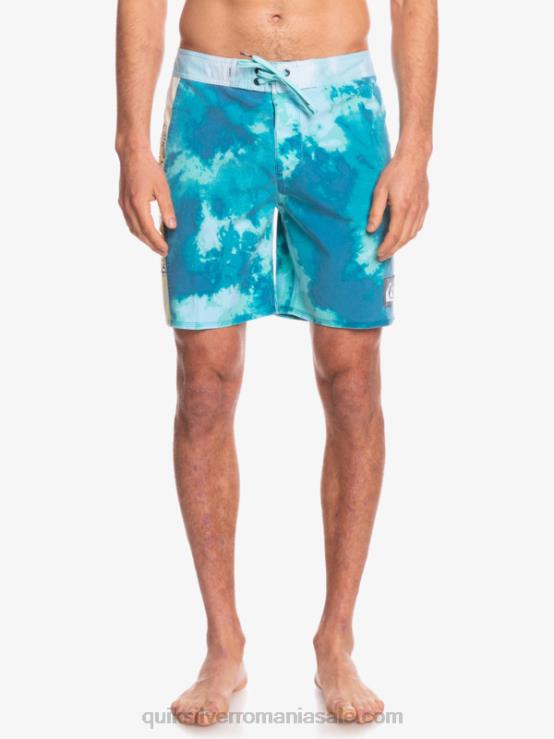 port maritim Surfsilk acid wash 18 boardshorts XT6B1746 bărbați Quiksilver