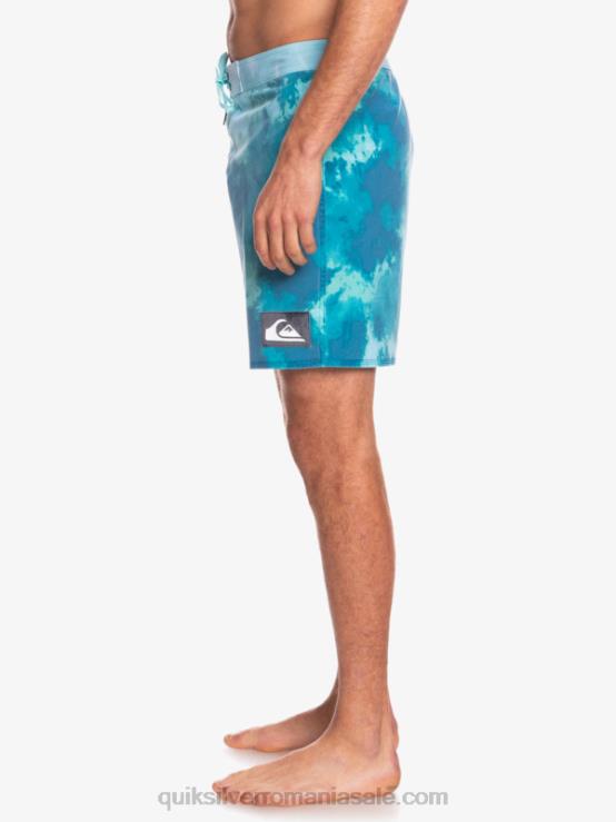 port maritim Surfsilk acid wash 18 boardshorts XT6B1746 bărbați Quiksilver