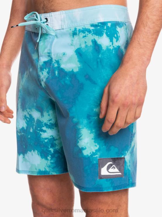 port maritim Surfsilk acid wash 18 boardshorts XT6B1746 bărbați Quiksilver