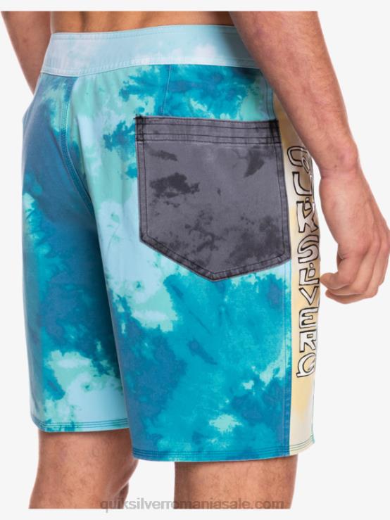port maritim Surfsilk acid wash 18 boardshorts XT6B1746 bărbați Quiksilver