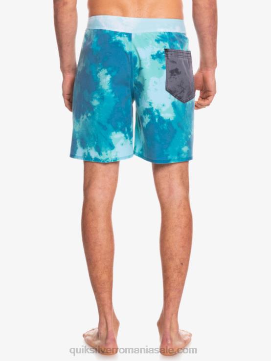 port maritim Surfsilk acid wash 18 boardshorts XT6B1746 bărbați Quiksilver