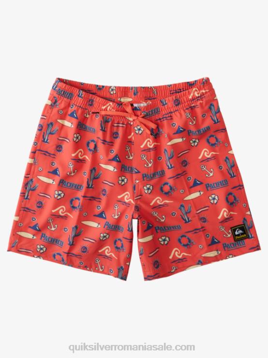 red pacific quiksilver volei 17 salve XT6B1764 bărbați Quiksilver x Pacifico