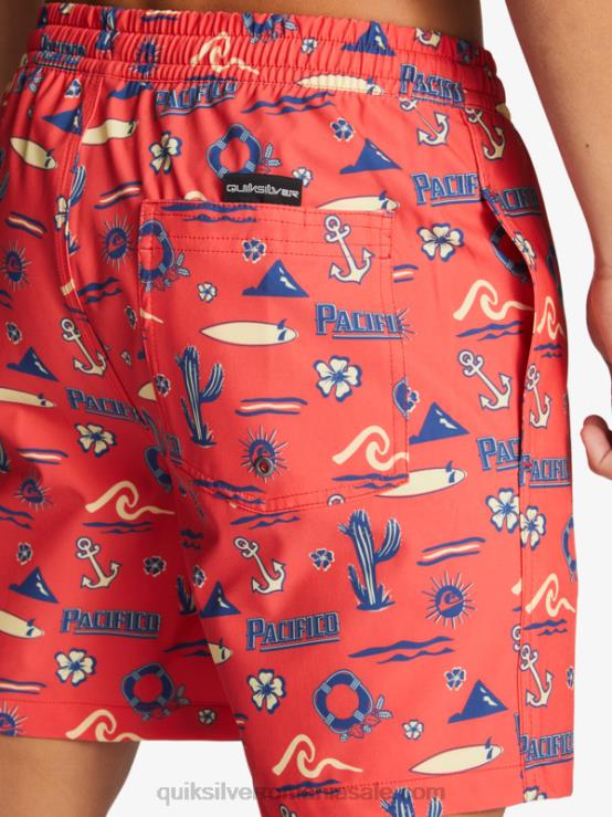 red pacific quiksilver volei 17 salve XT6B1764 bărbați Quiksilver x Pacifico