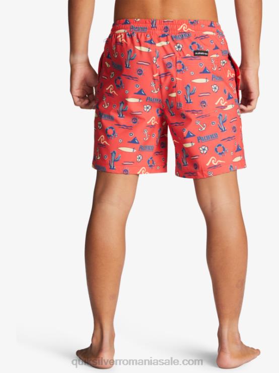 red pacific quiksilver volei 17 salve XT6B1764 bărbați Quiksilver x Pacifico