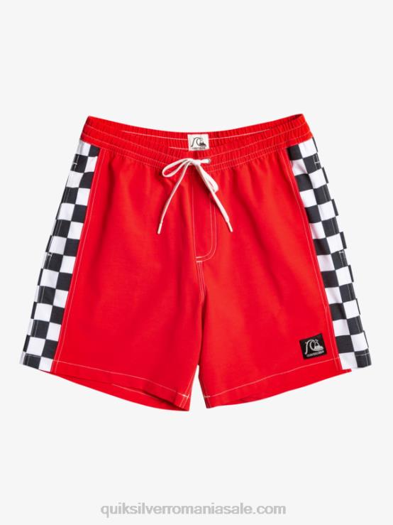rosu cu risc ridicat arcul original 17 salve XT6B530 bărbați Quiksilver