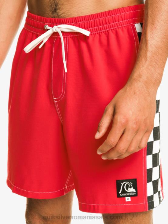 rosu cu risc ridicat arcul original 17 salve XT6B530 bărbați Quiksilver