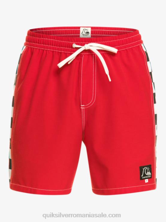 rosu cu risc ridicat arcul original 17 salve XT6B530 bărbați Quiksilver