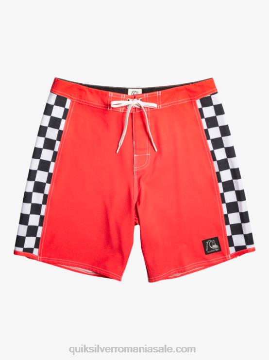 rosu cu risc ridicat original arc 18 boardshorts XT6B176 bărbați Quiksilver