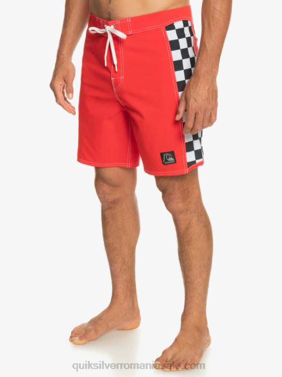rosu cu risc ridicat original arc 18 boardshorts XT6B176 bărbați Quiksilver