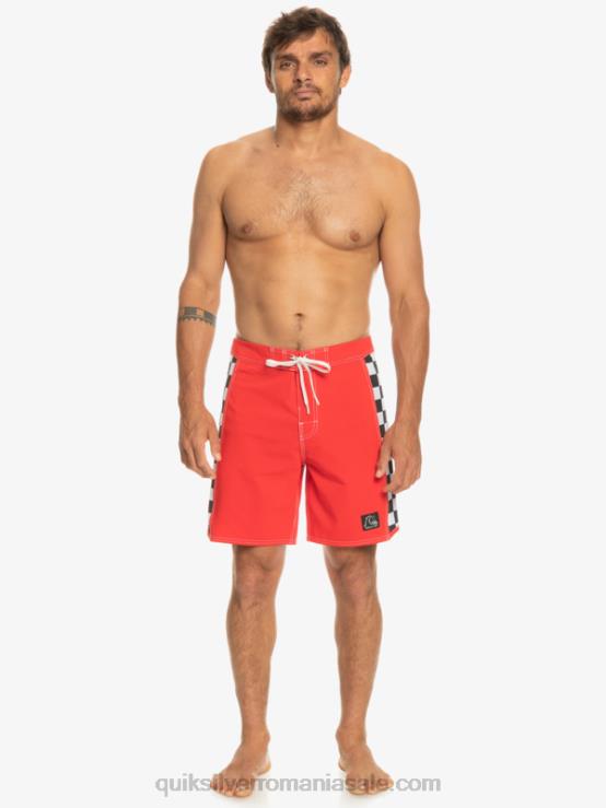 rosu cu risc ridicat original arc 18 boardshorts XT6B176 bărbați Quiksilver